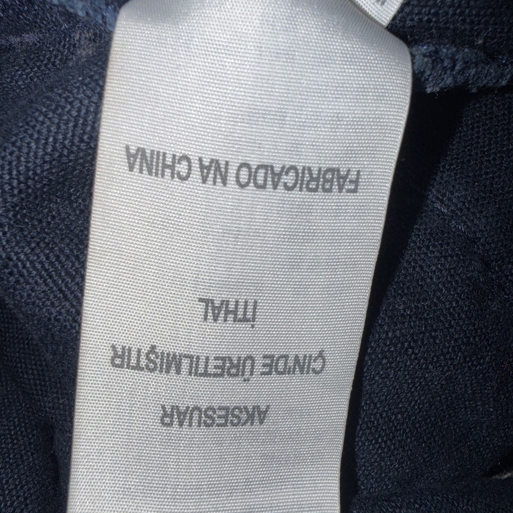Vintage Y2K Hollister California Navy Blue Skirt Book Canvas Seagull Tote Bag - Picture 13 of 15